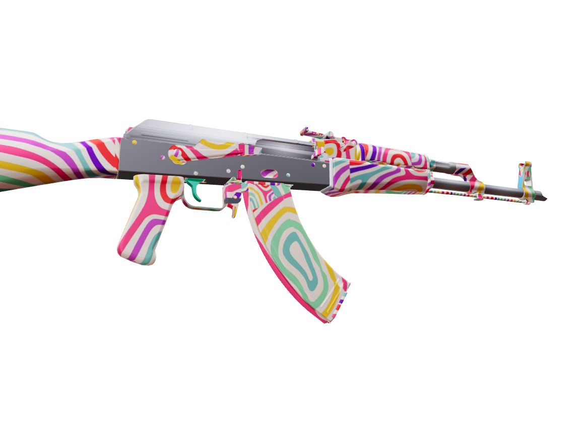 AK-47 designgágas — a custom AK-47 CS2 skin