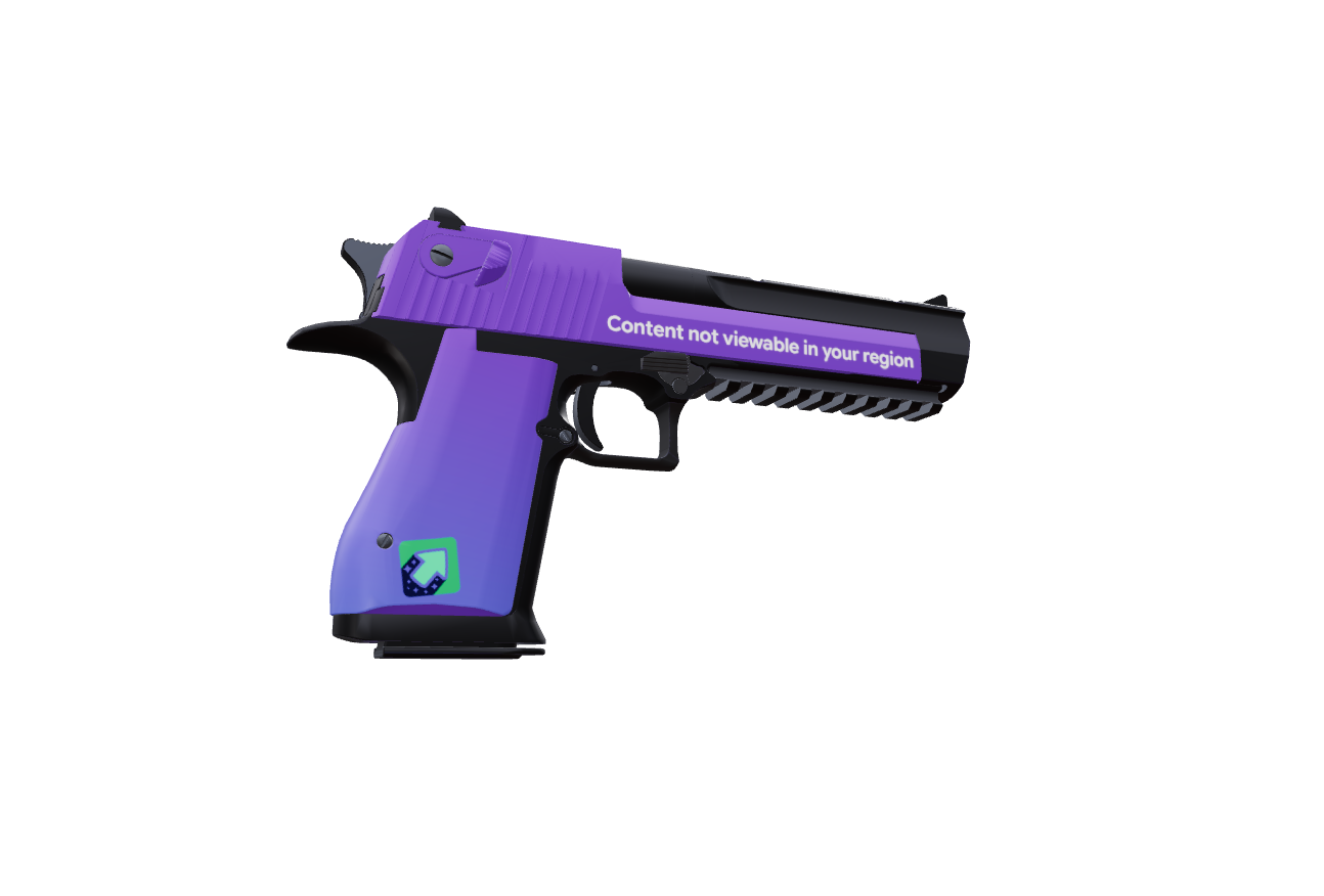 Desert Eagle - Oppressed — a custom Desert Eagle CS2 skin