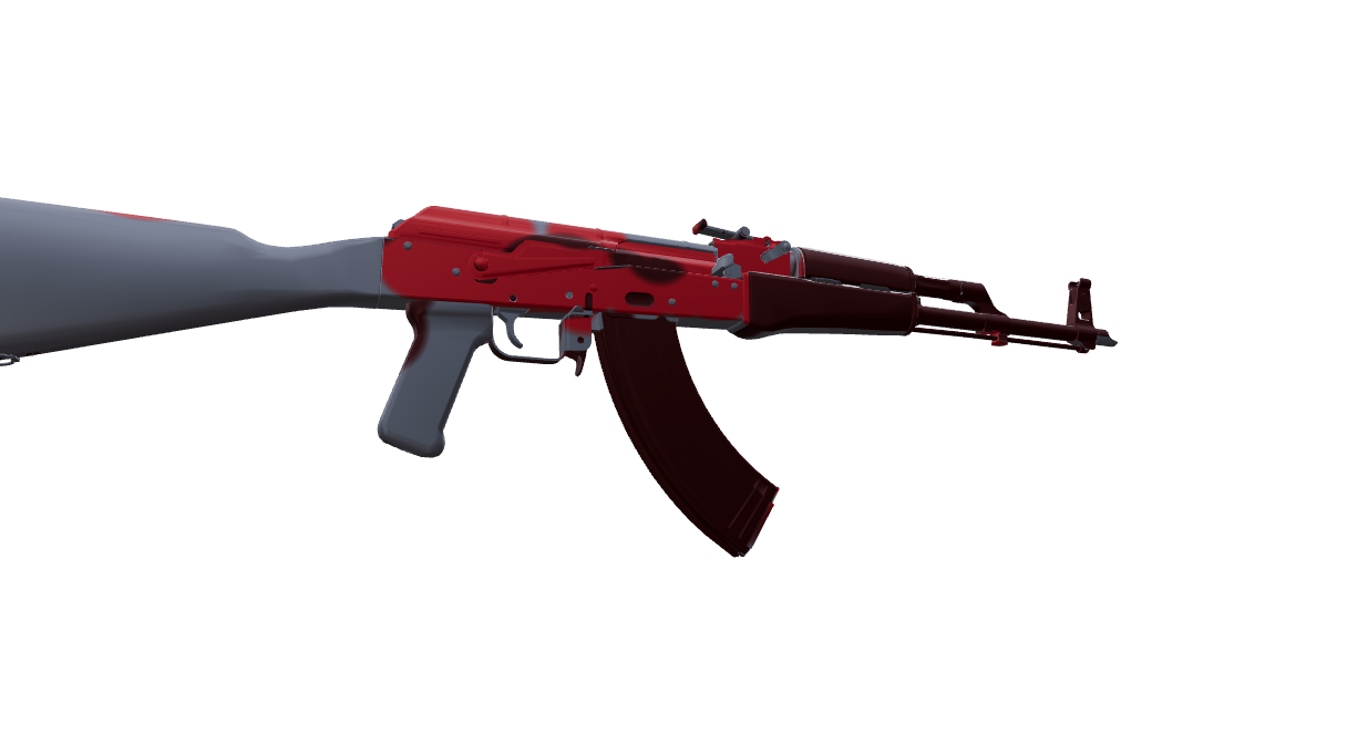 AK-47 design — a custom AK-47 CS2 skin