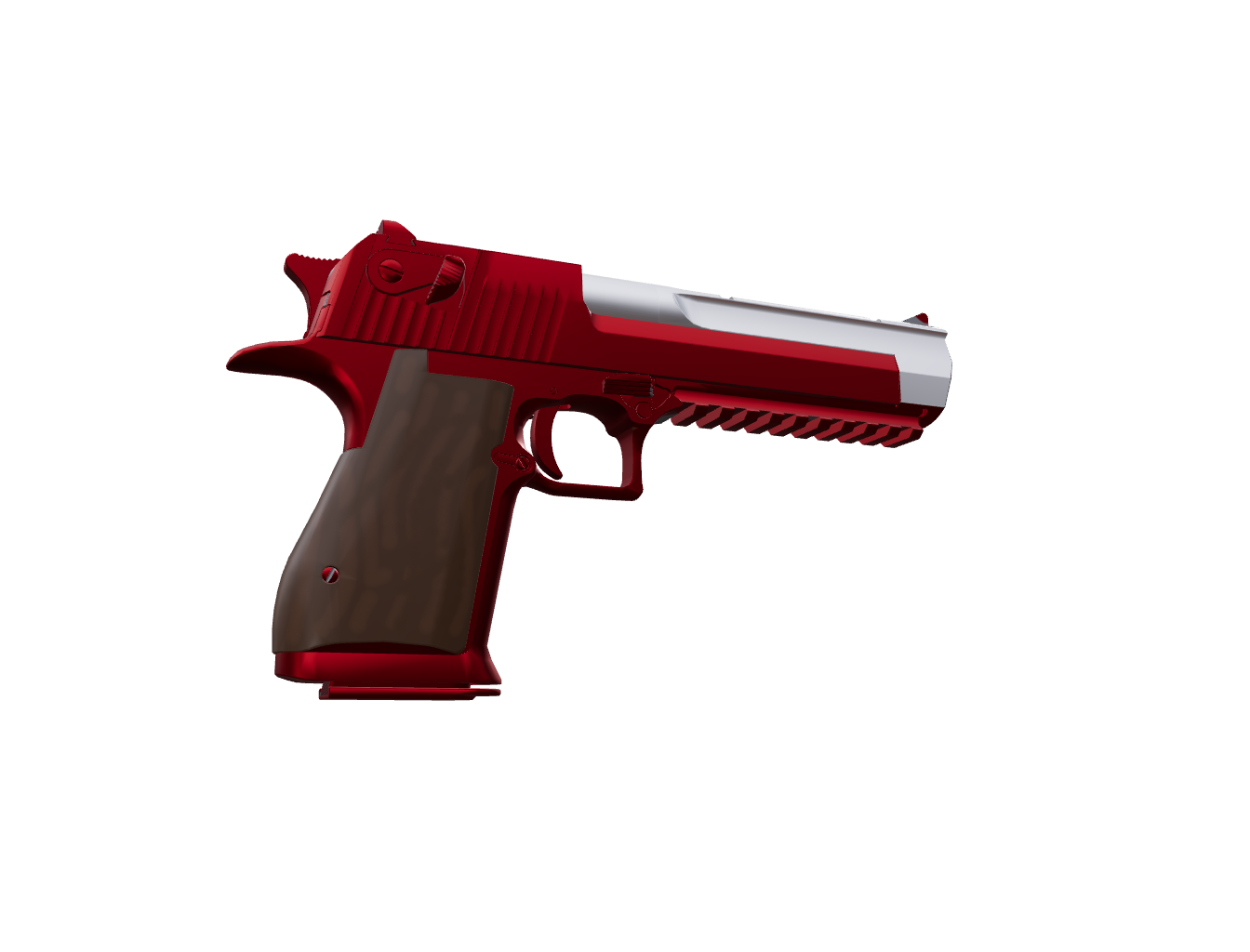 first skin — a custom Desert Eagle CS2 skin