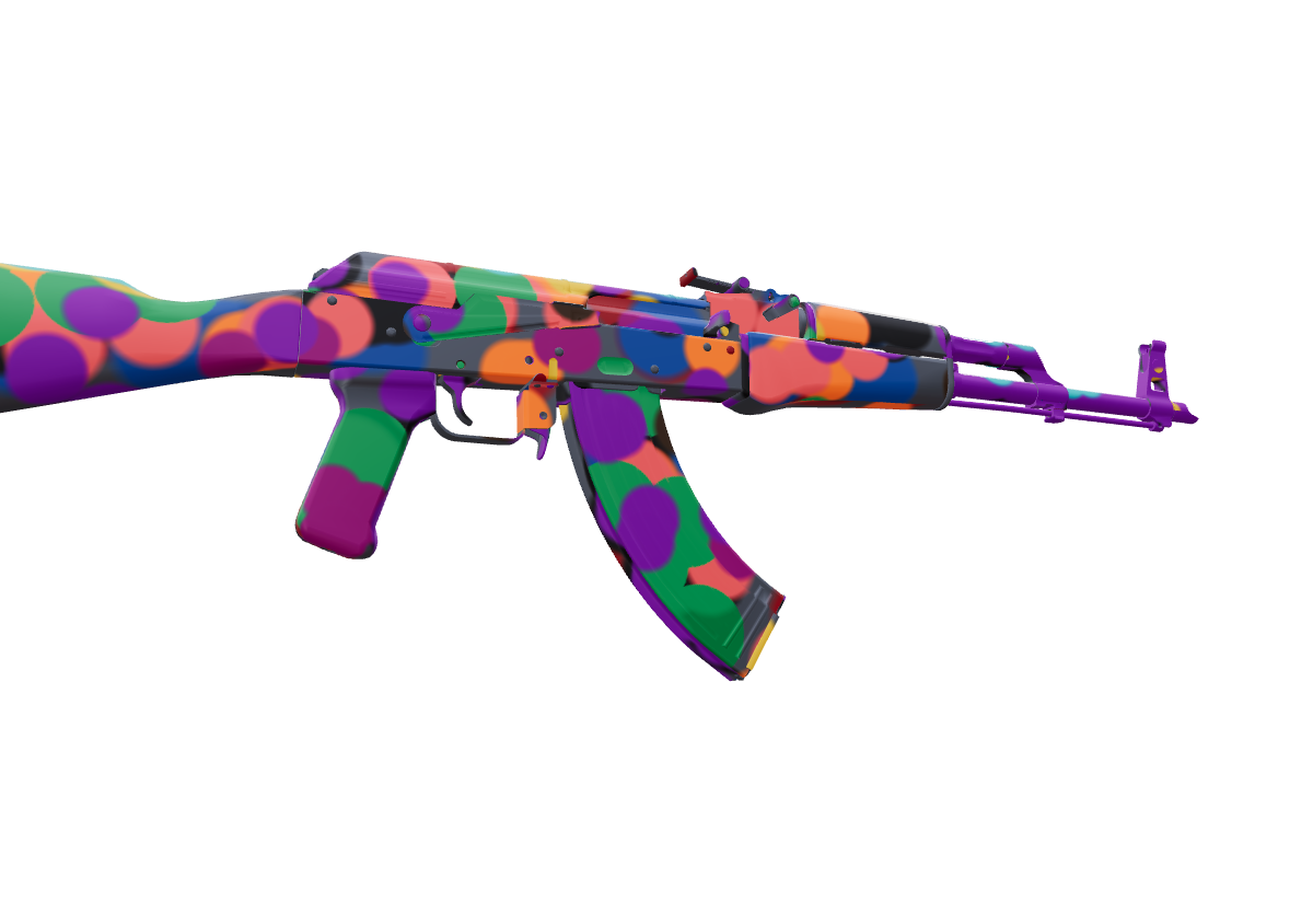 AK-47 PAINT — a custom AK-47 CS2 skin