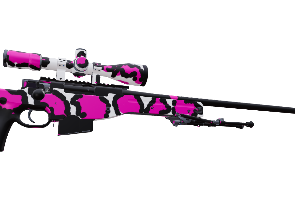 AWP Pink panther — a custom AWP CS2 skin