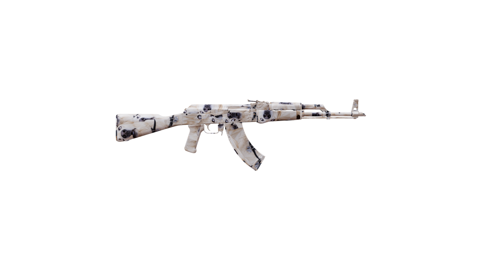 Doggo — a custom AK-47 CS2 skin