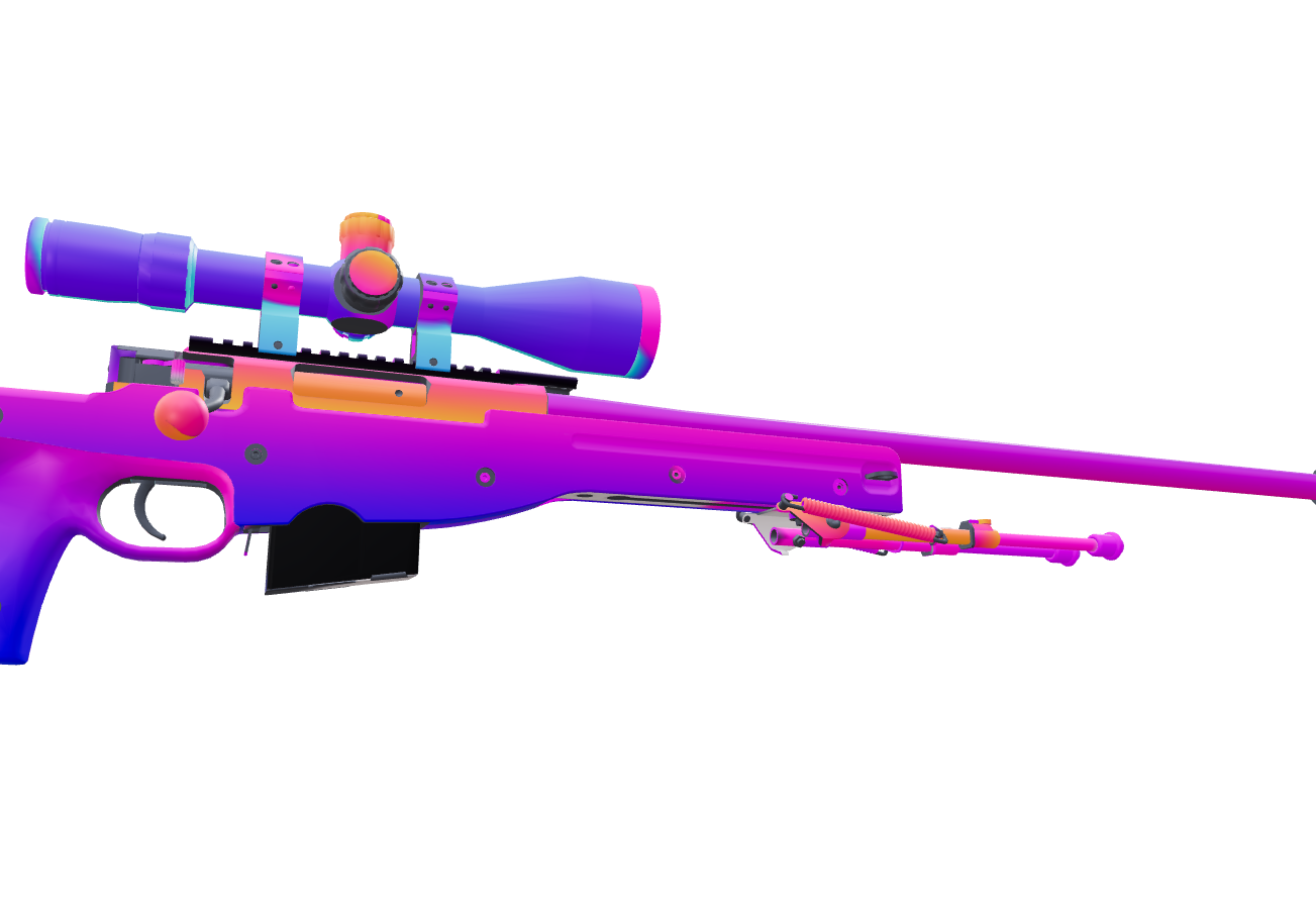AWP - Illusion of color — a custom AWP CS2 skin