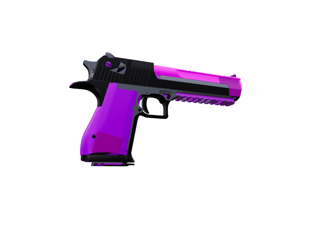 Violet — a custom Desert Eagle CS2 skin