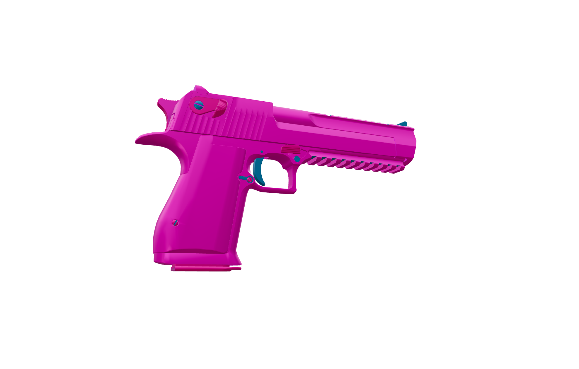 heart splater — a custom Desert Eagle CS2 skin