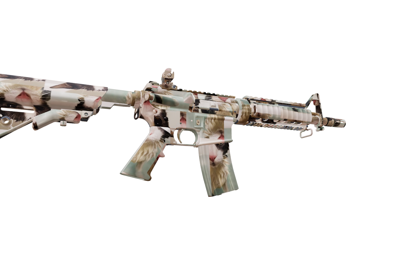 Very SOGGY M4A4 — a custom M4A4 CS2 skin
