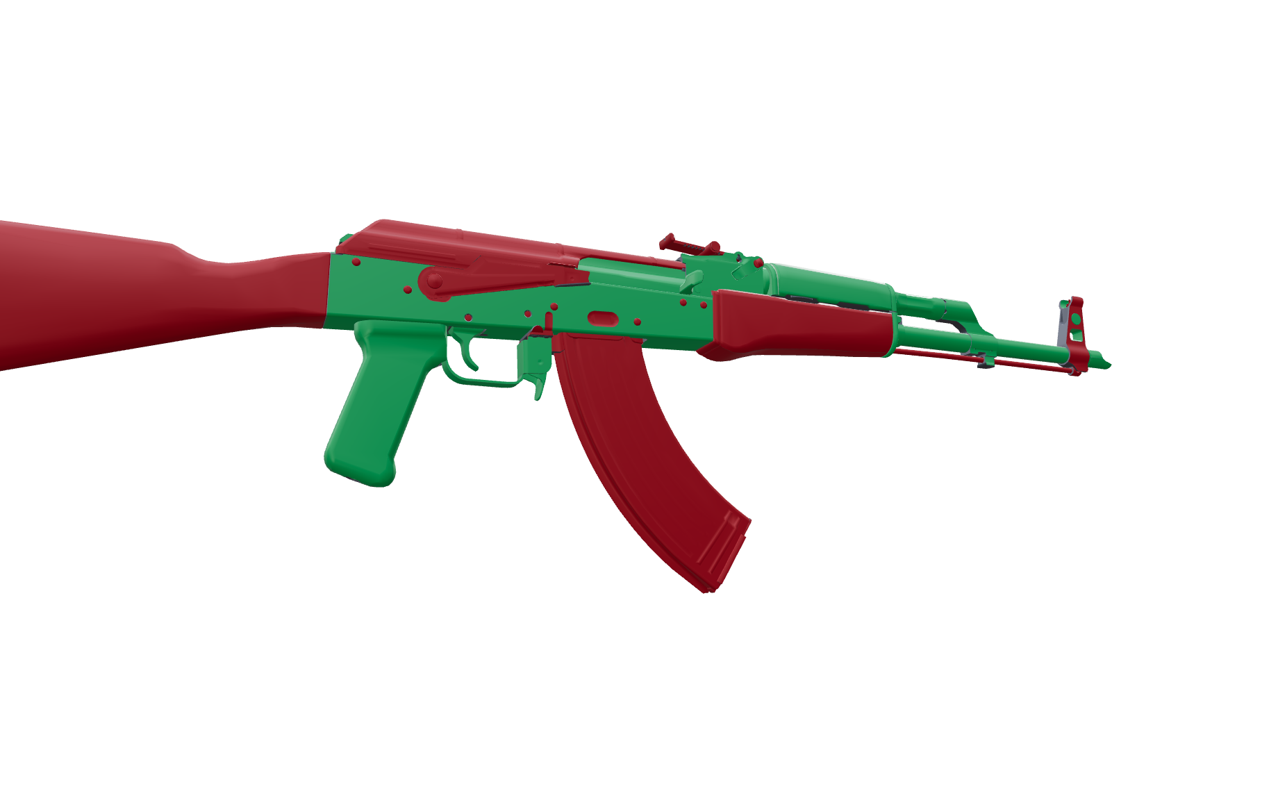 AK-47 design alma — a custom AK-47 CS2 skin