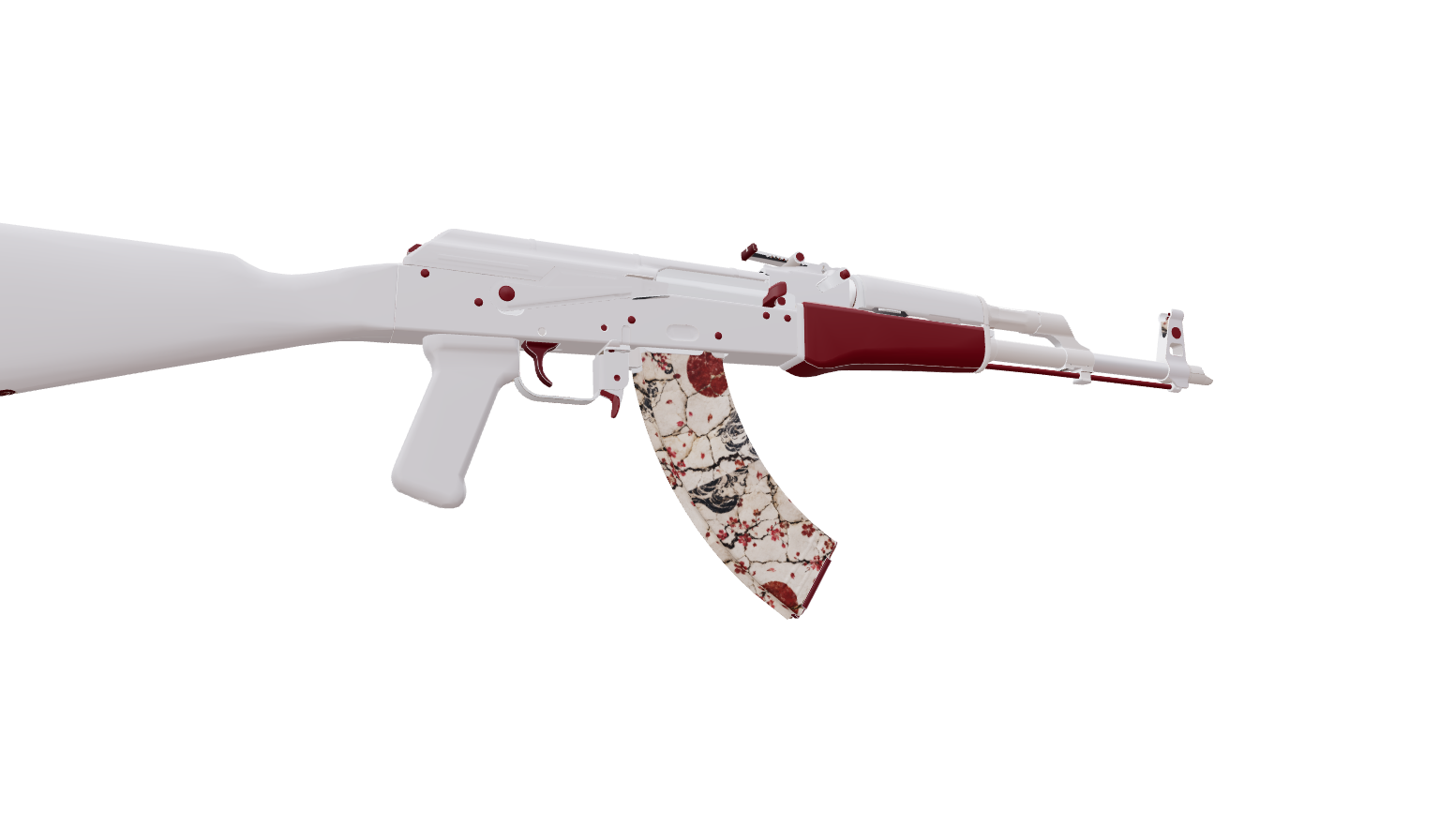 AK-47 japan — a custom AK-47 CS2 skin