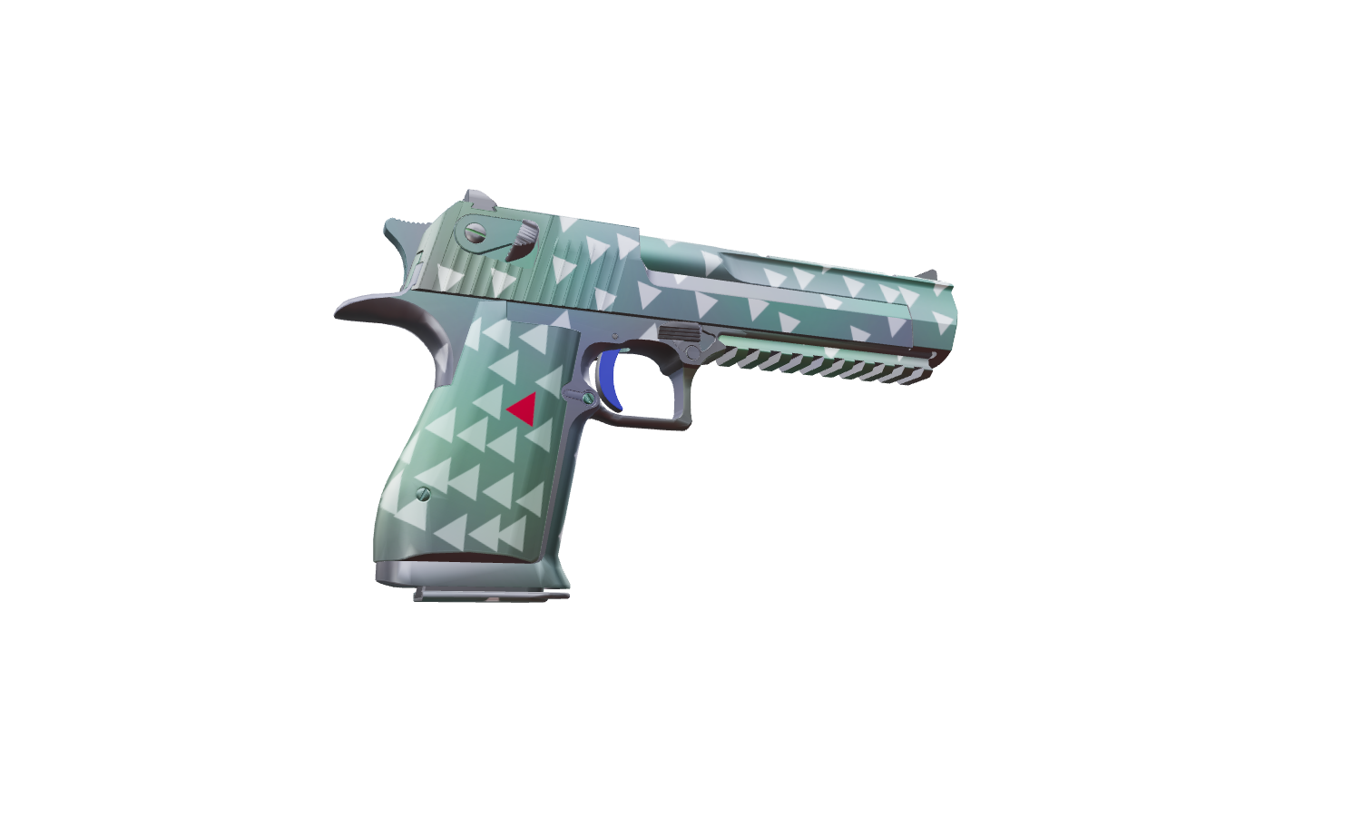 Desert Eagle baby triangles — a custom Desert Eagle CS2 skin