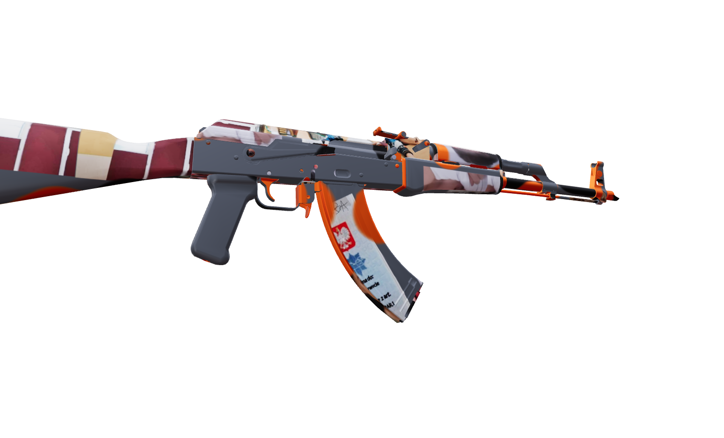 nowa kolekcja — a custom AK-47 CS2 skin