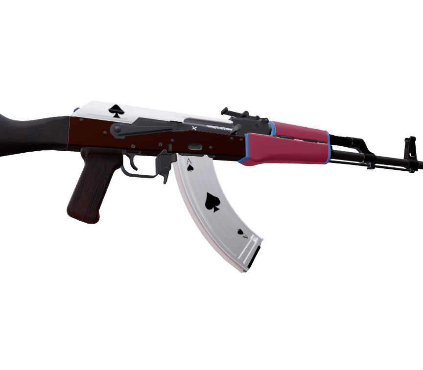 AK-47 | Gambler's Luck — a custom AK-47 CS2 skin