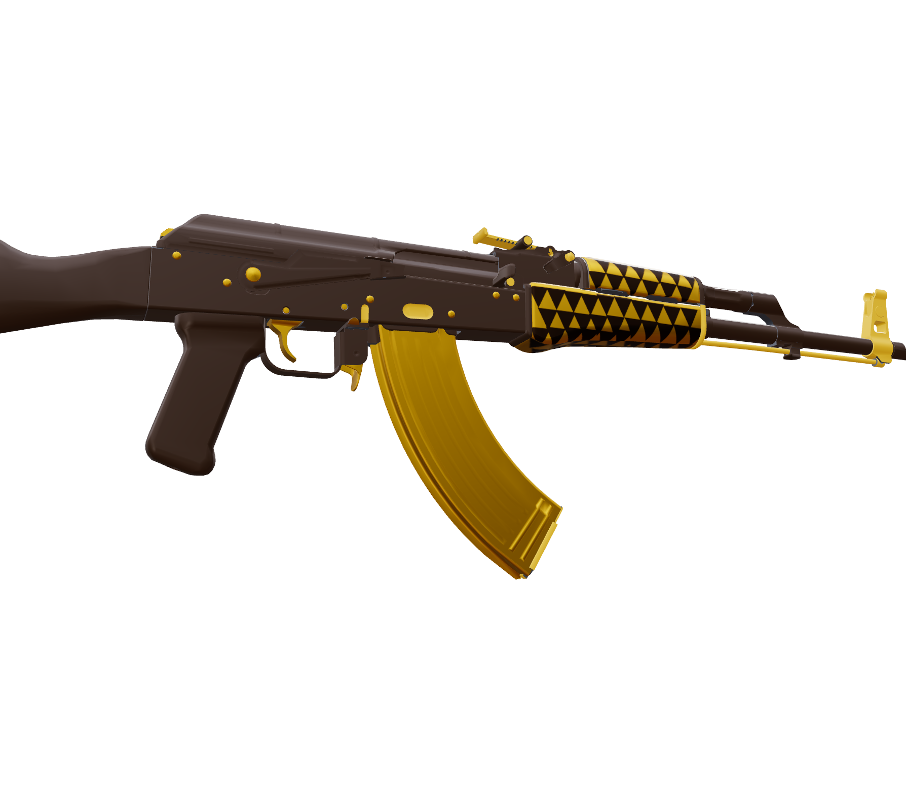 AK-47 | Golden Daddy — a custom AK-47 CS2 skin