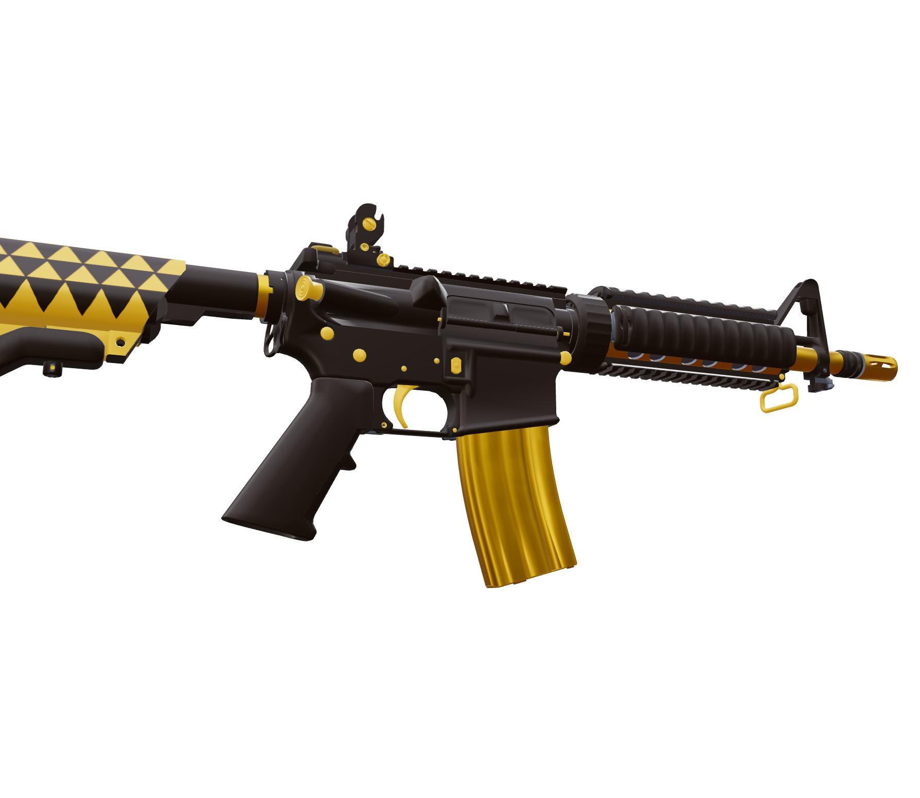M4A4 | Golden Daddy — a custom M4A4 CS2 skin