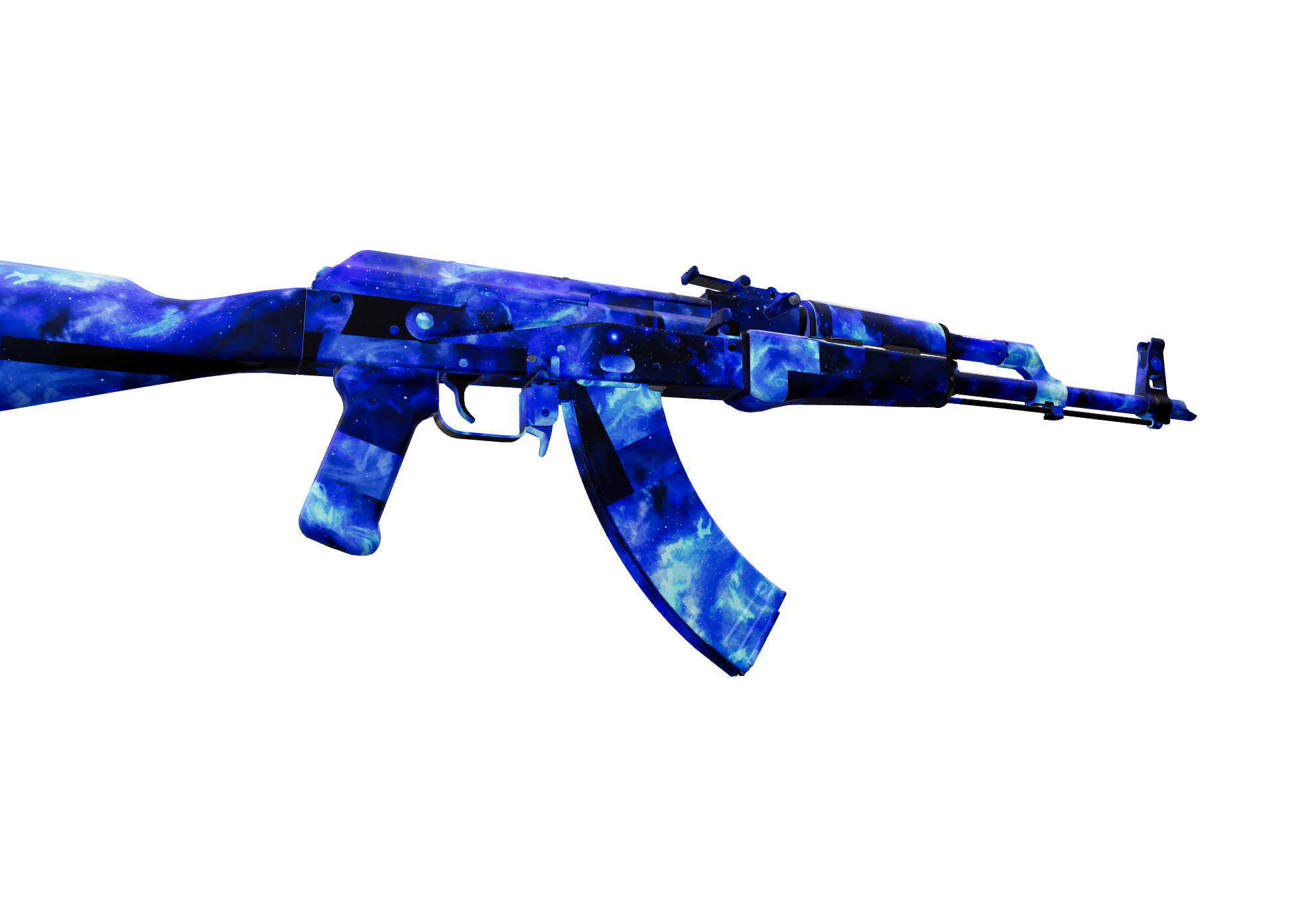 Galactic AK-47 — a custom AK-47 CS2 skin