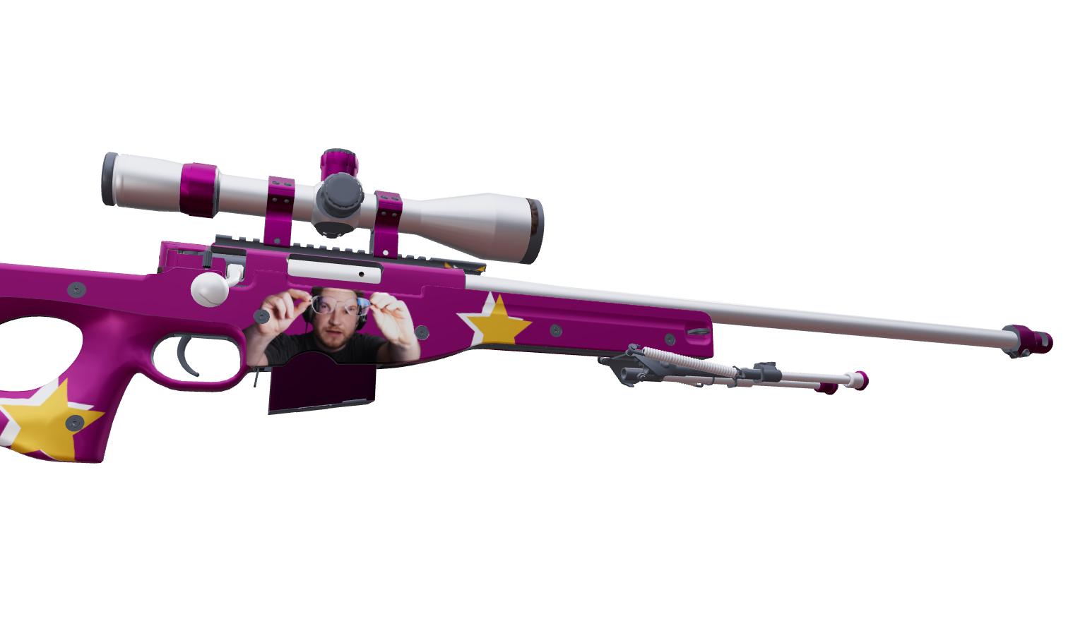 AWP "Ohne" Taiji — a custom AWP CS2 skin