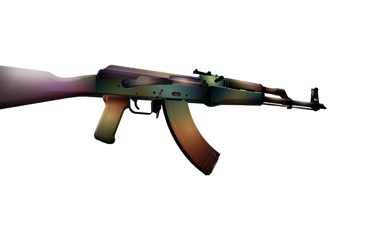 AK-47 Radial — a custom AK-47 CS2 skin