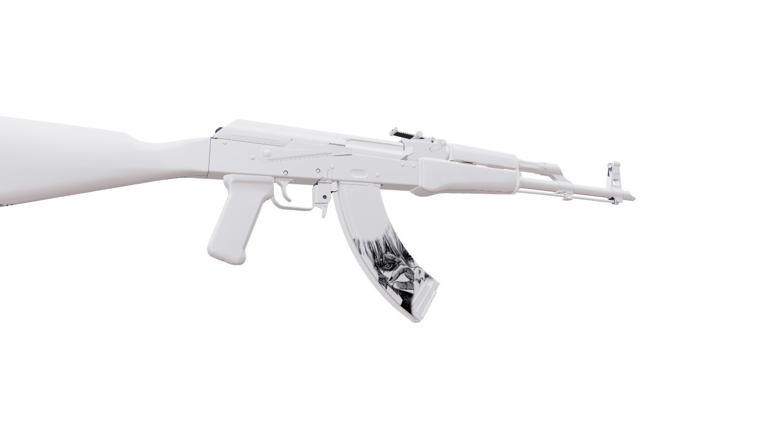 AK-47 design — a custom AK-47 CS2 skin