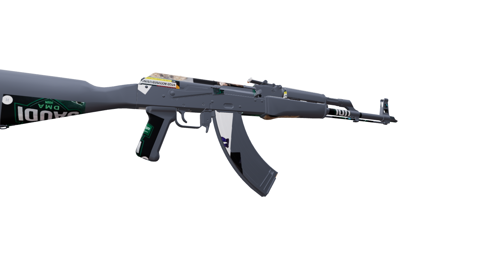 AK-47 design — a custom AK-47 CS2 skin