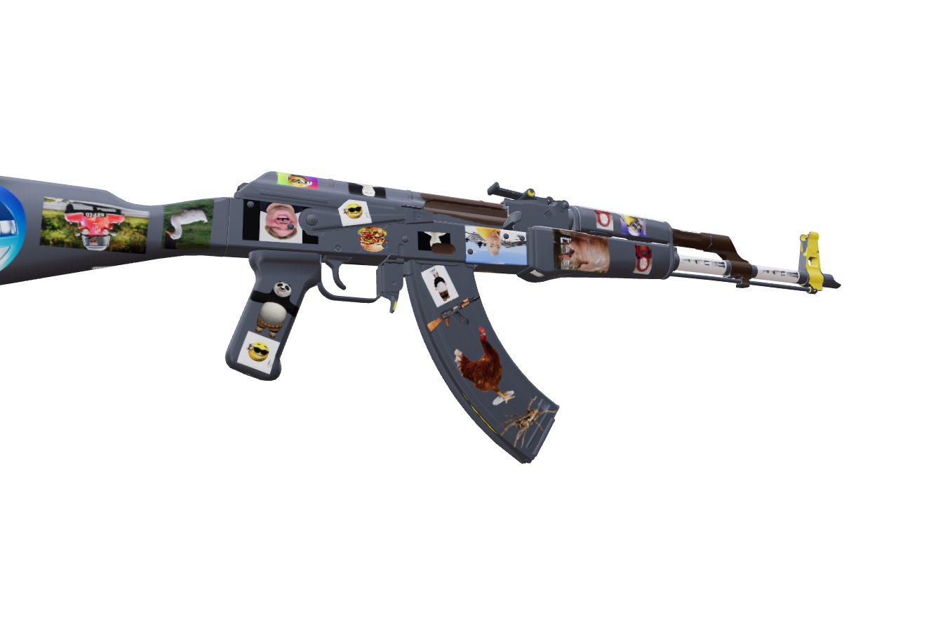 w besign — a custom AK-47 CS2 skin