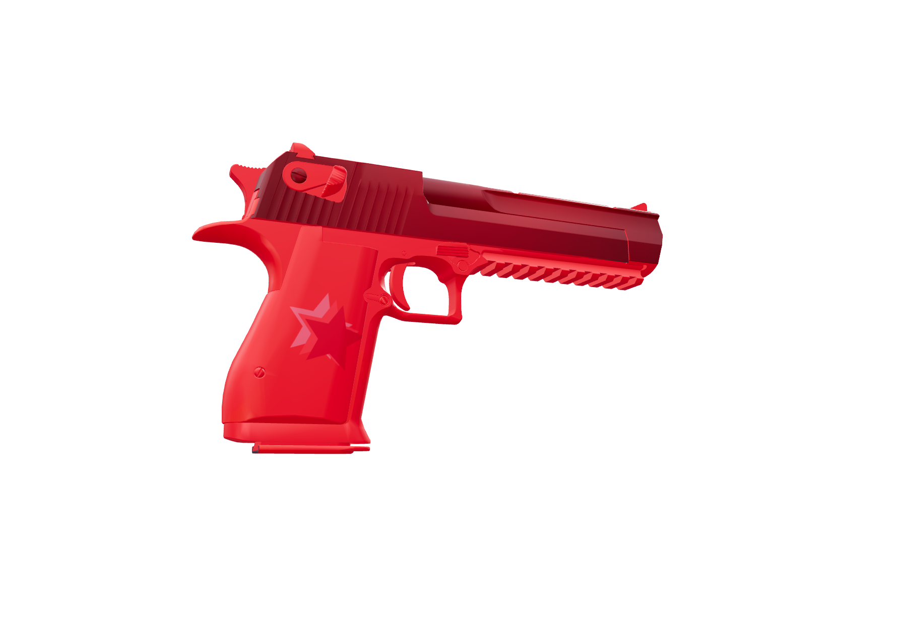 Red Star Desert Eagle — a custom Desert Eagle CS2 skin