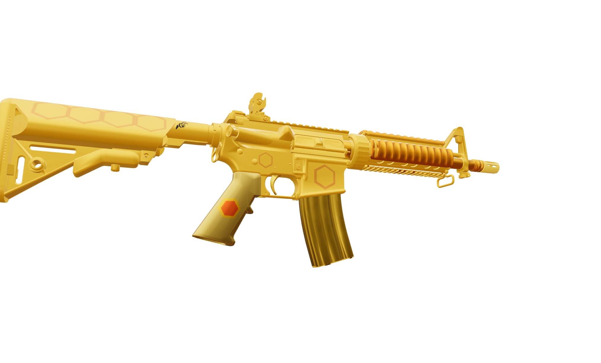 Waxed M4A4 — a custom M4A4 CS2 skin