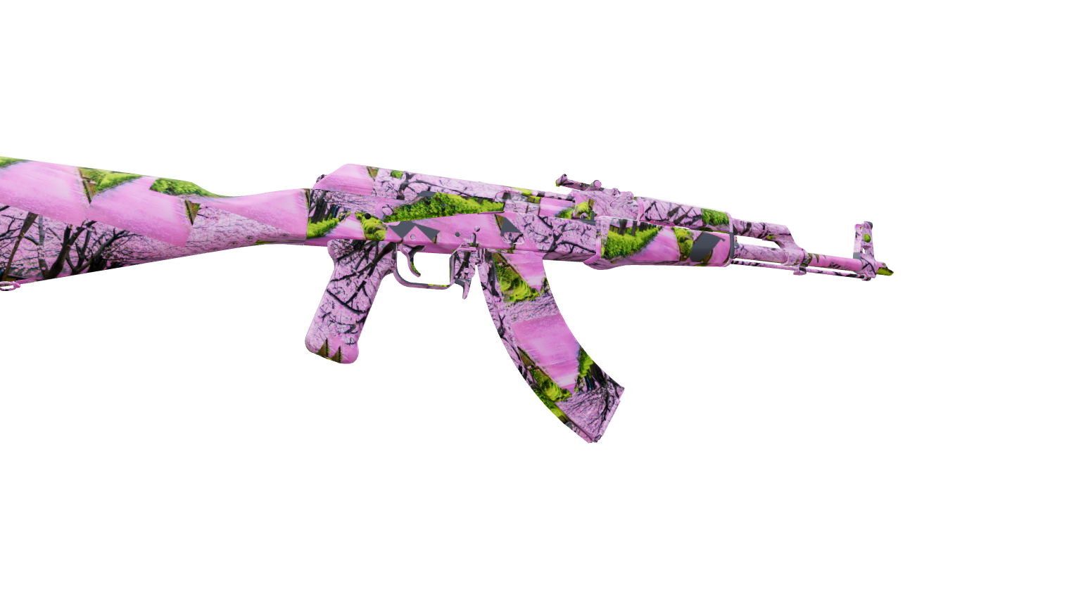 AK-47 design — a custom AK-47 CS2 skin