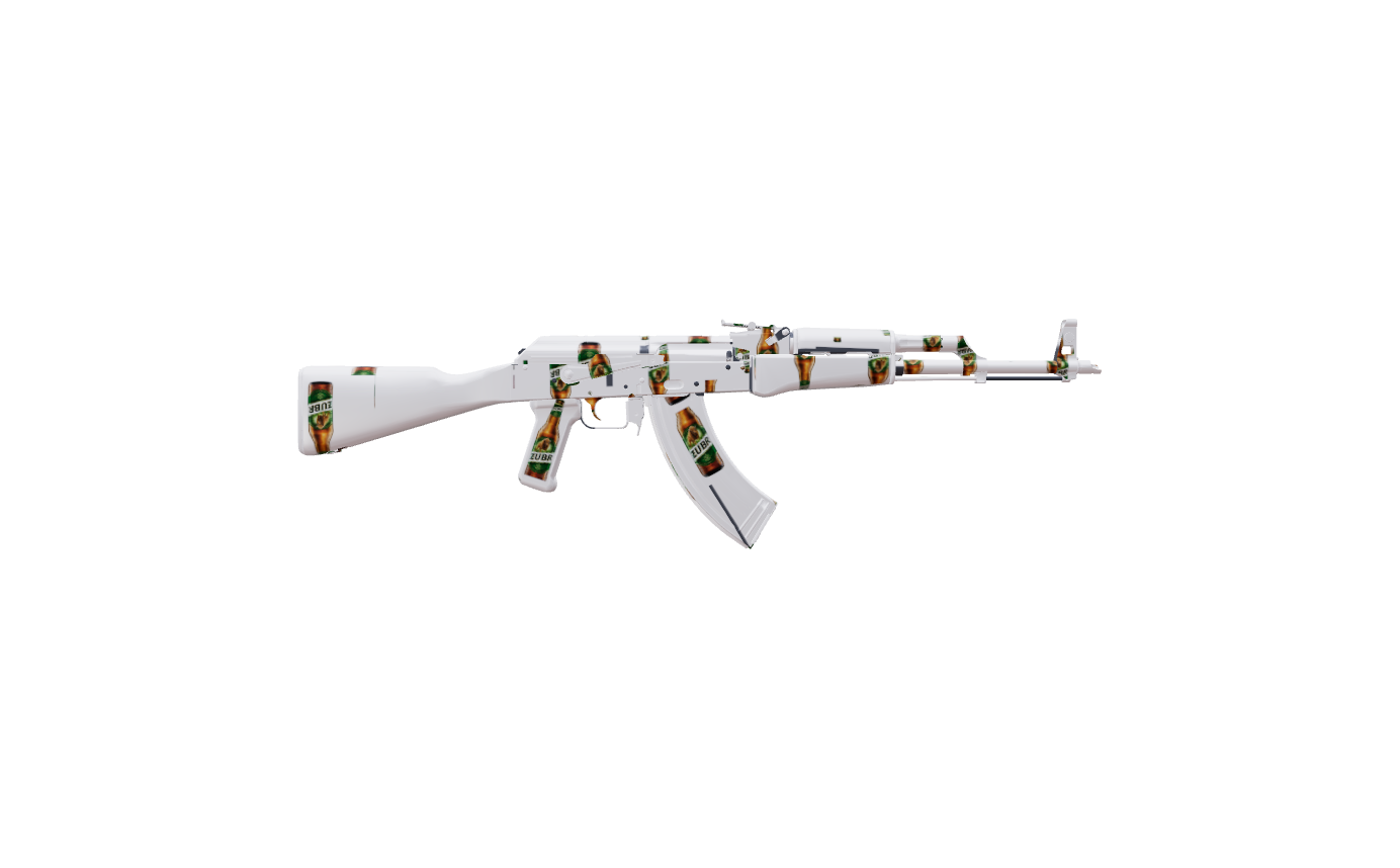 AK-47 żuberkowy poranek — a custom AK-47 CS2 skin