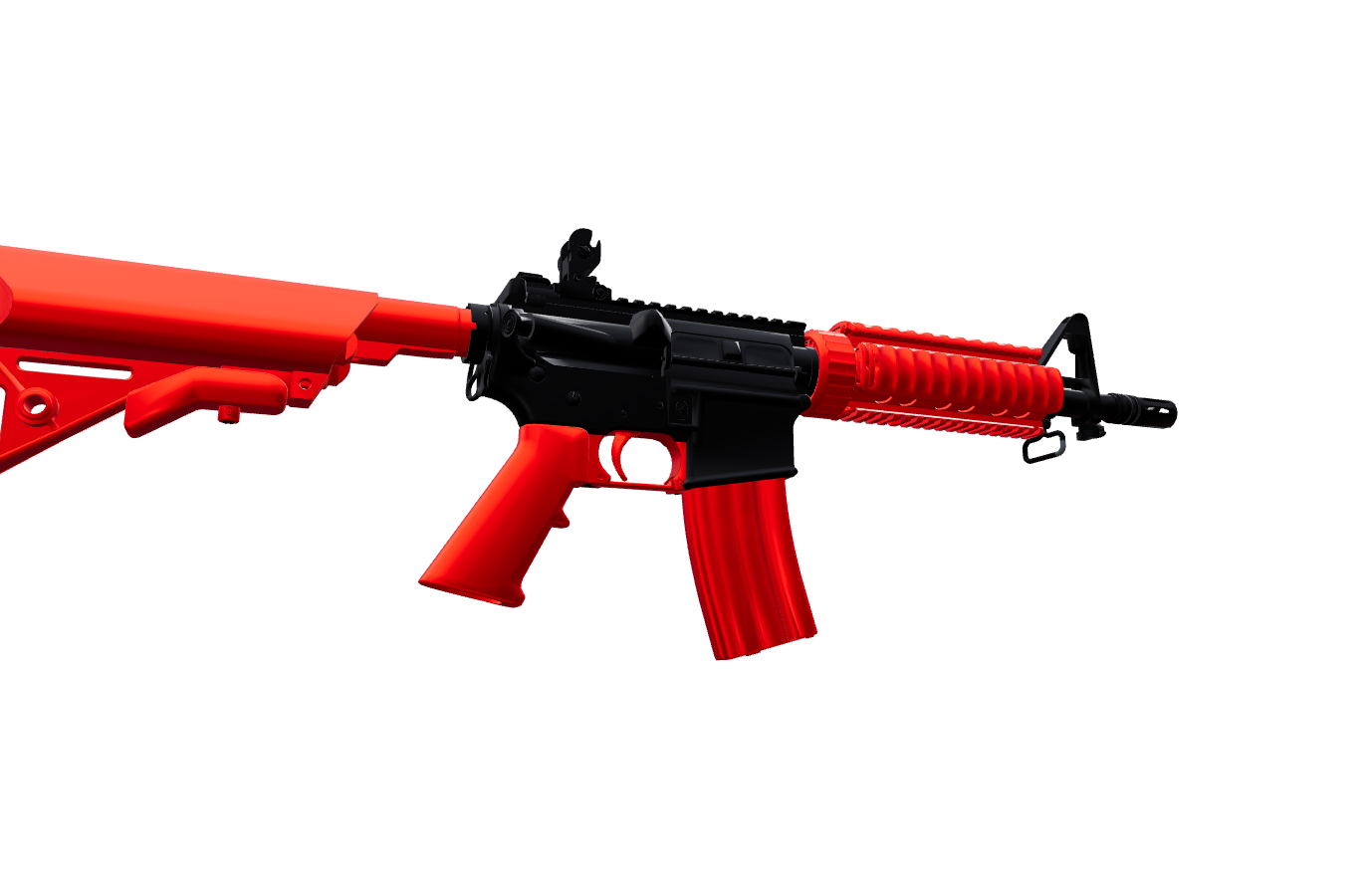 M4A4 Neon — a custom M4A4 CS2 skin
