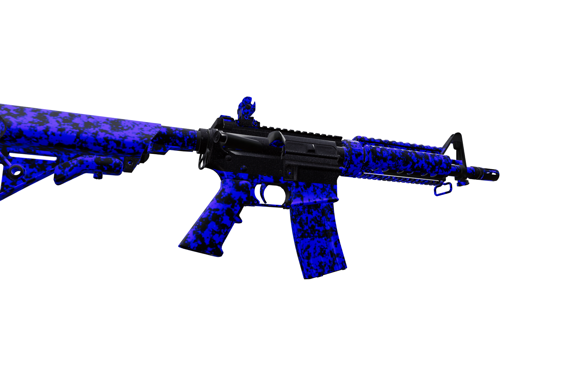 M4A4 | Night Camo — a custom M4A4 CS2 skin