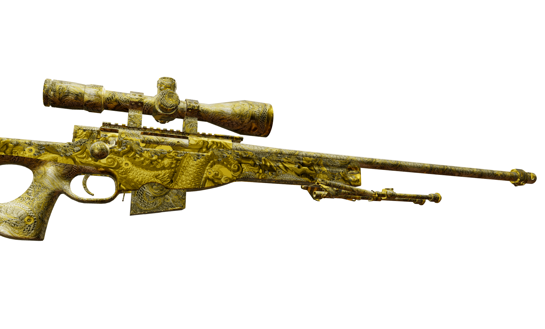 AWP | Dragon of Qin — a custom AWP CS2 skin