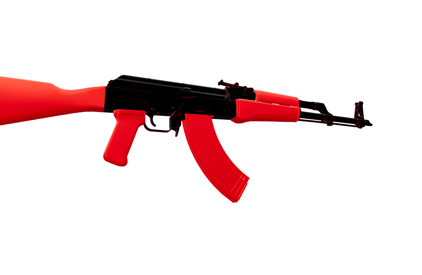 AK-47 Neon — a custom AK-47 CS2 skin