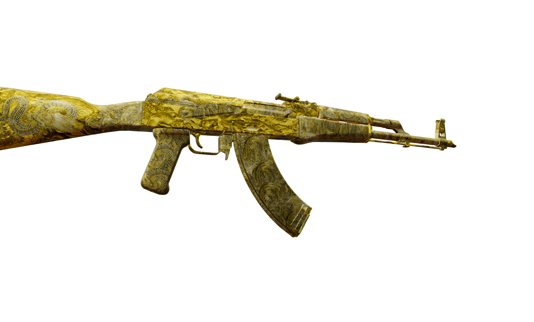 AK-47 | Dragon of Qin — a custom AK-47 CS2 skin