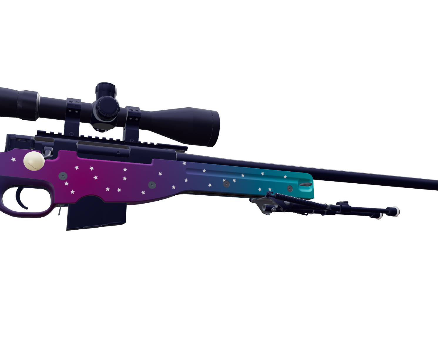AWP | Nebula — a custom AWP CS2 skin