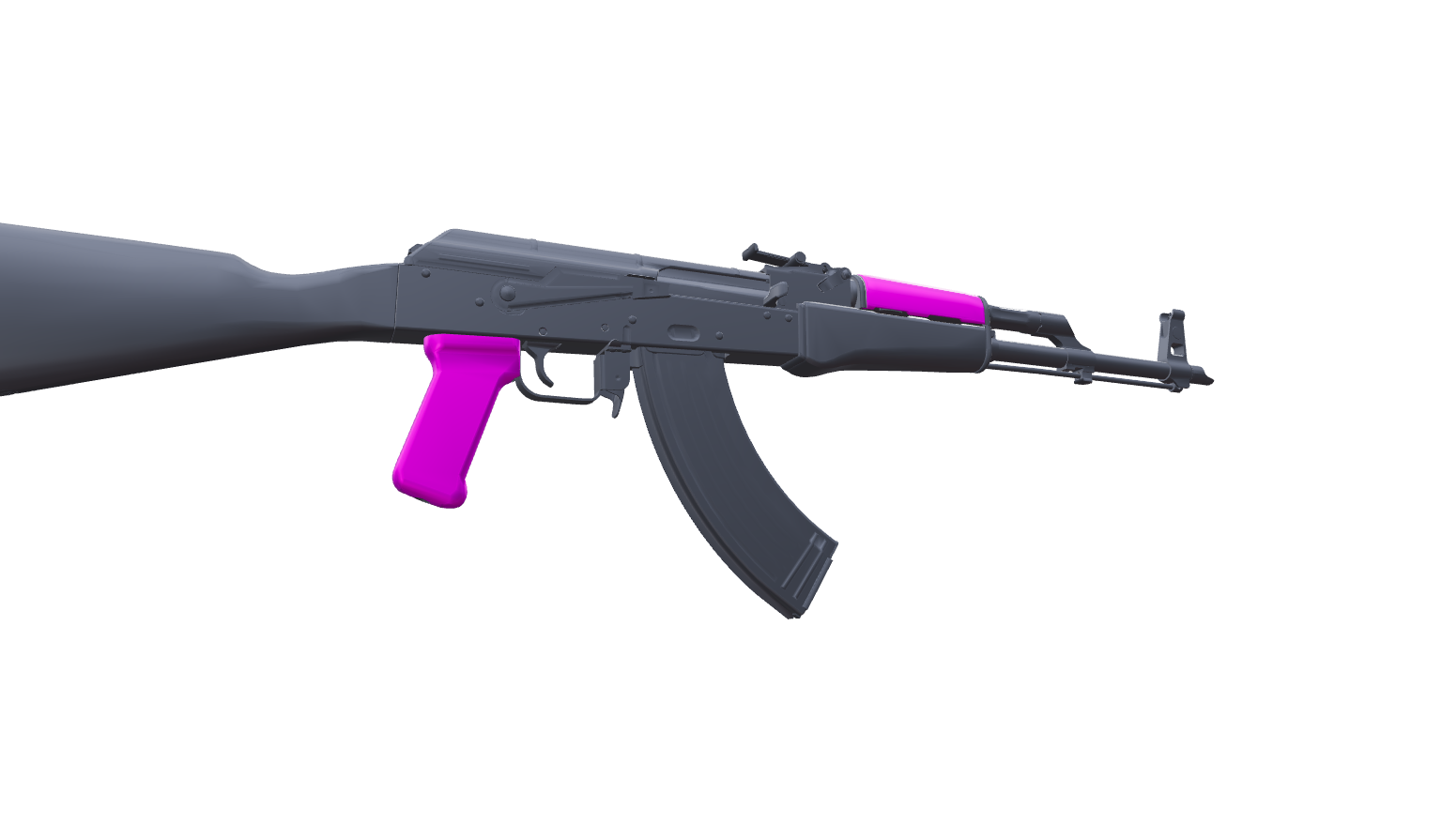 AK-47 design — a custom AK-47 CS2 skin